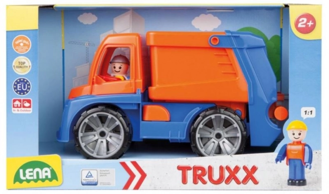 Truxx camion poubelle dans une boîte décorative