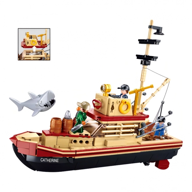 Sluban ModelBricks M38-B1118 Bateau de pêche Catherine