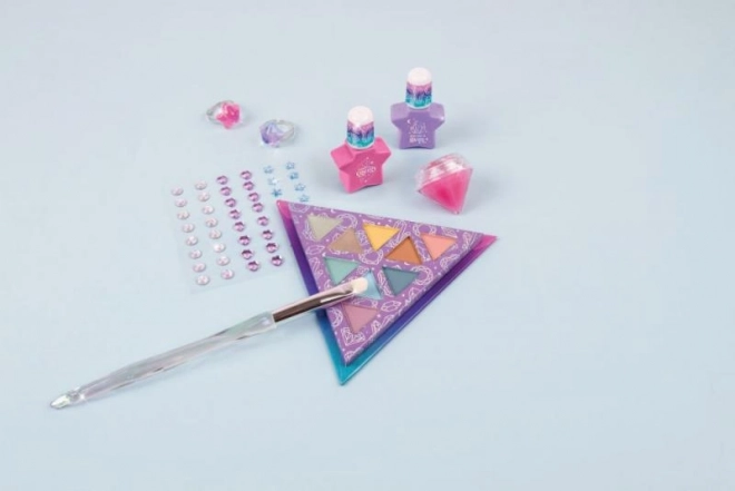 Palette d'ombres à paupières avec vernis à ongles Mystic Crystal