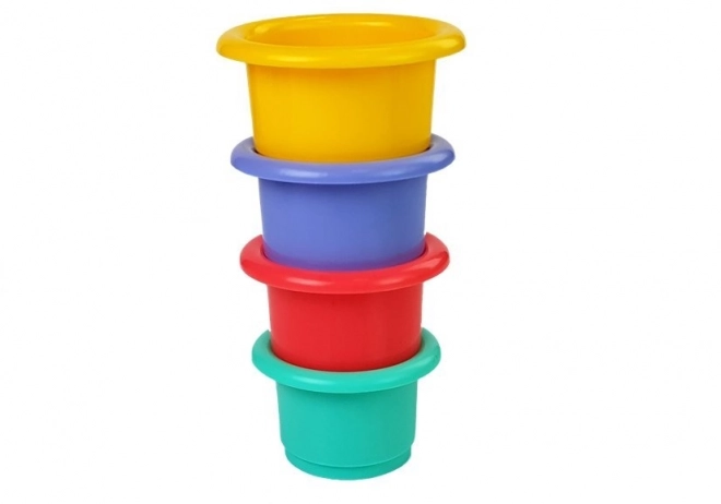 ensemble de jeux de bain cascade grenouille avec seaux