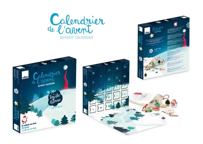 Vilac Calendrier de l'Avent Touche et Trouve