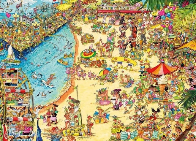 Puzzle Farniente Côtière 1000 pièces
