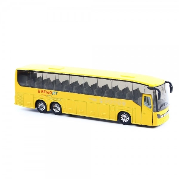 Autobus RegioJet métal/plastique 18,5cm à rétrofriction en boîte
