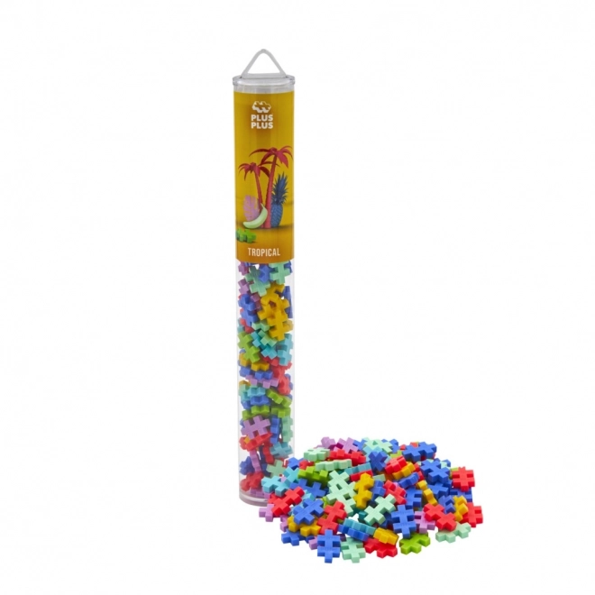 Ensemble créatif Plus-Plus Tropical mix 100 pcs