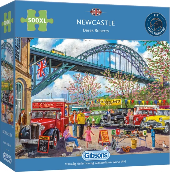 Puzzle Newcastle XL 500 pièces de Gibsons