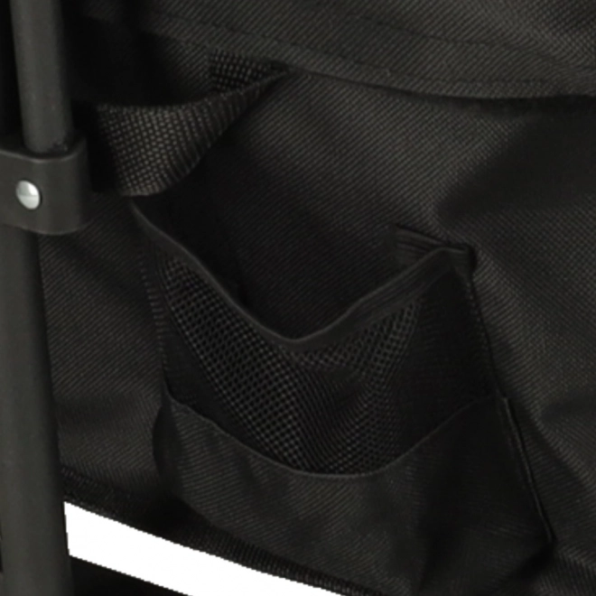 Chariot de transport pliant pour achats avec roues pivotantes et poignée télescopique
