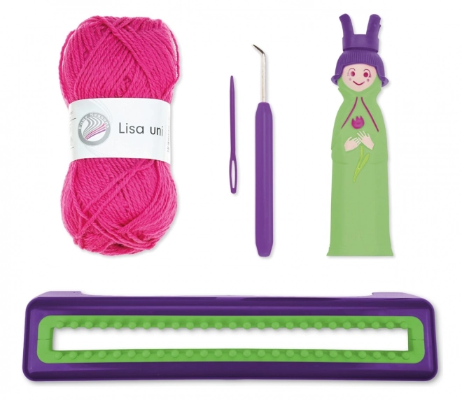 Lena Ensemble de tricot avec poupée tricot