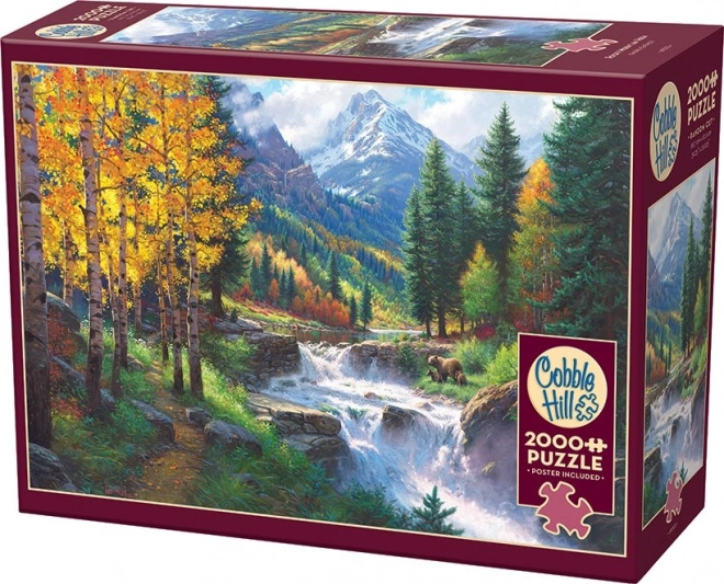 Puzzle Vnéné Montagne Rocheuse 2000 pièces