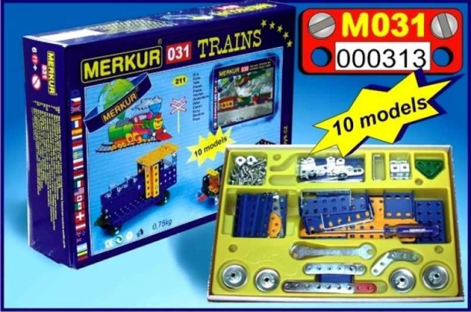 Merkur 031 Modèles de chemin de fer - 211 pièces