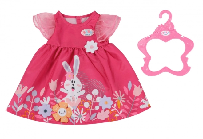 robe fleurie pour poupée Baby Born 43 cm