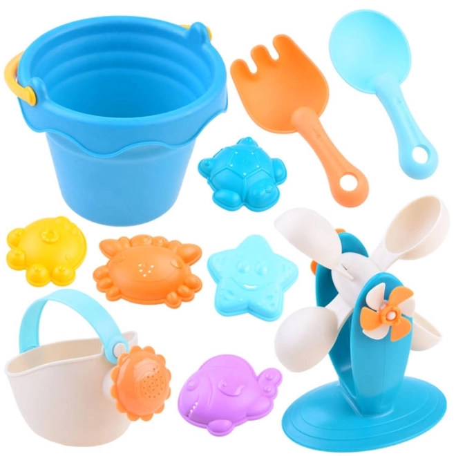 Set de sable mou Eau seau et moules