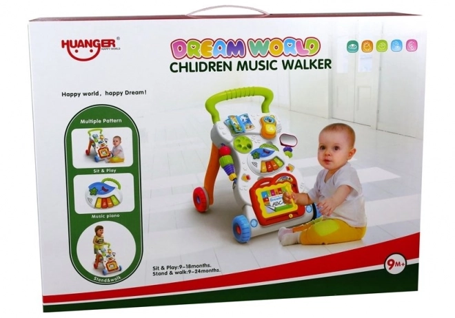Marchette musicale interactive pour enfants