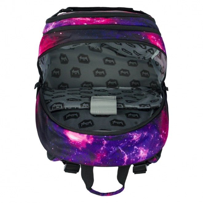 BAAGL Sac à dos scolaire Skate Galaxy