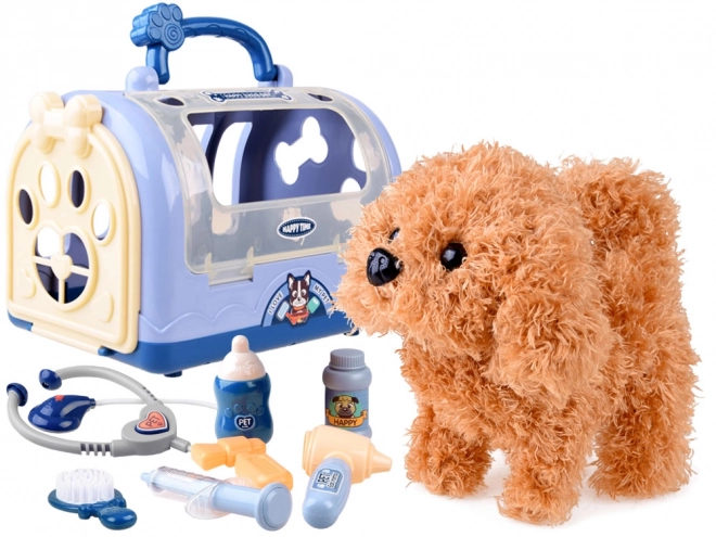 Chien interactif du kit petit vétérinaire