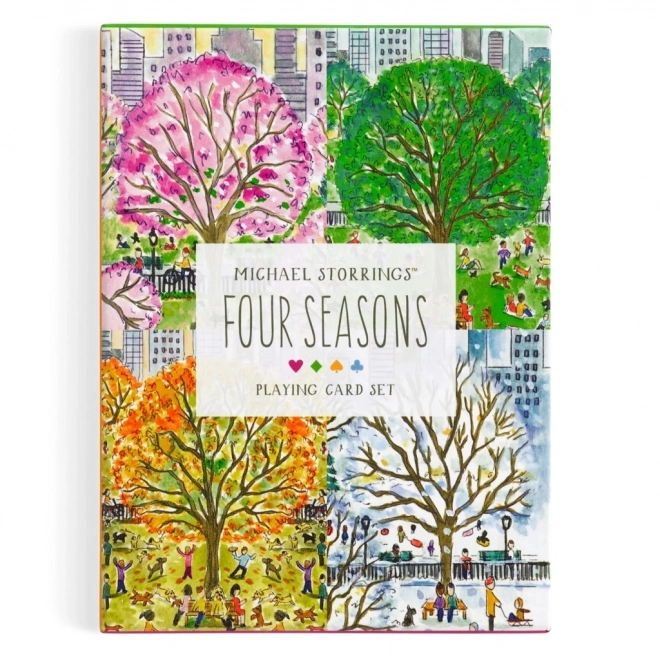 Cartes à jouer Quatre saisons de Michael Storrings