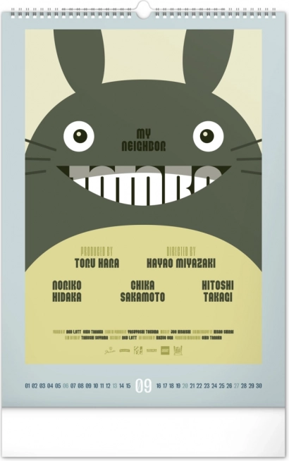 Calendrier mural Affiches de films alternatives 2026