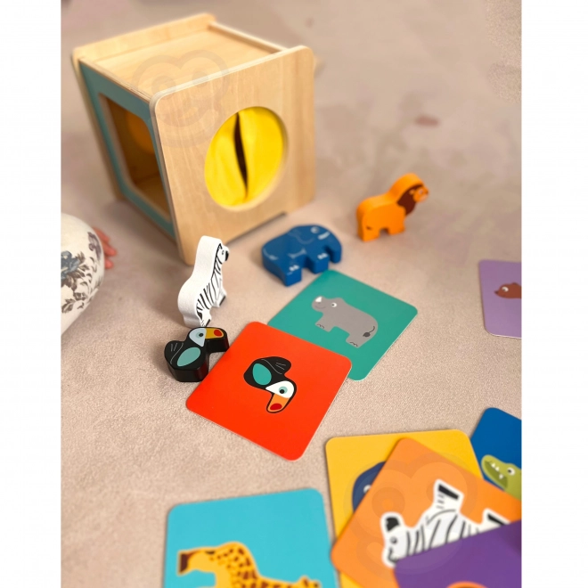 Boîte Montessori éducative pour enfants âgés de 31 à 36 mois