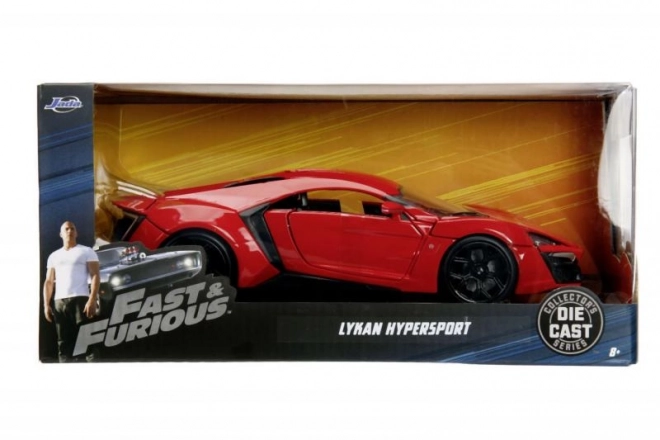 Petite voiture Lykan Hypersport Fast & Furious 1/24