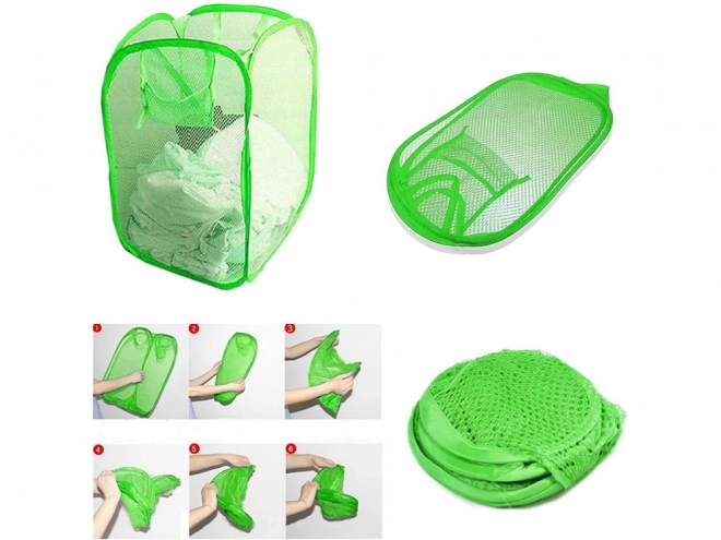 Panier pliant pour linge et jouets