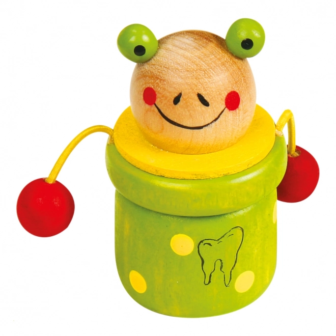 Boîtes en bois pour dents d'animaux 4 pcs