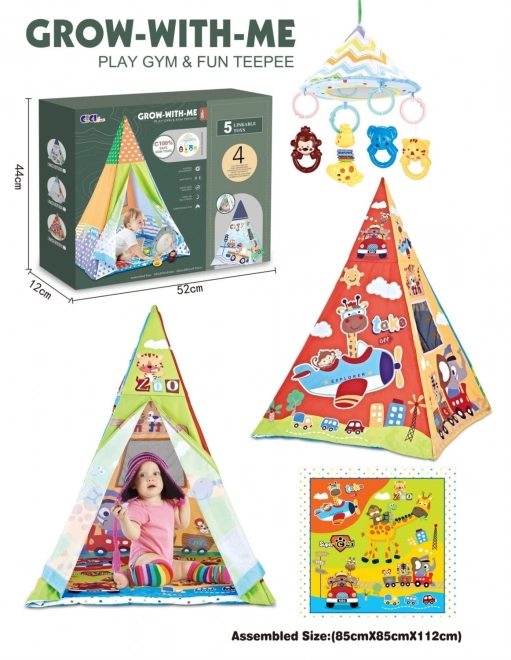 Chipolino tente de jeu 2en1 Journey