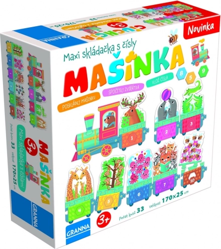 Granna Mašinka - puzzle éducatif pour enfants