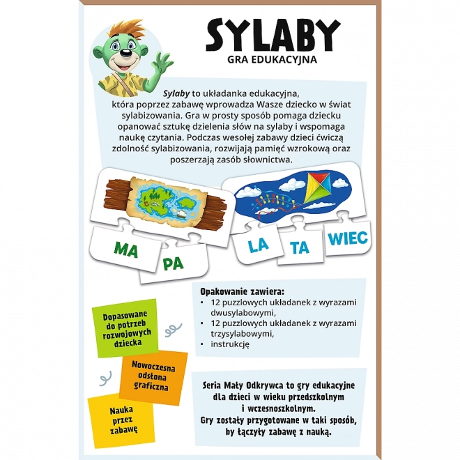 Jeu éducatif pour enfants Sylaby