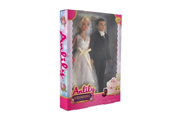 Poupées Anlily mariée et marié