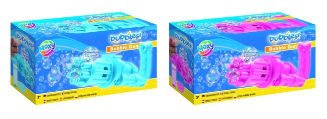Pistolet à bulles avec liquide à bulles