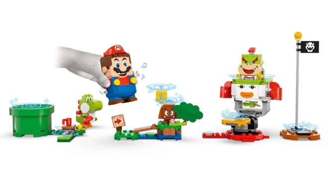 Aventure avec une figurine LEGO Super Mario interactive