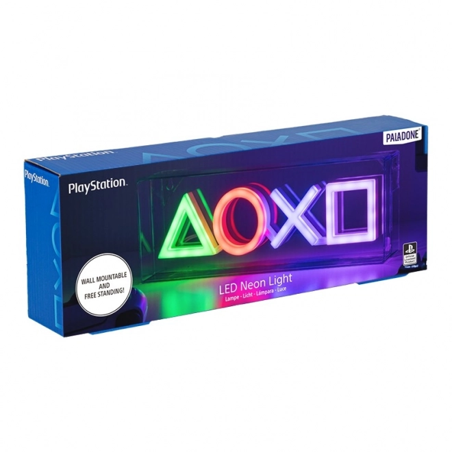 Lumière néon PlayStation