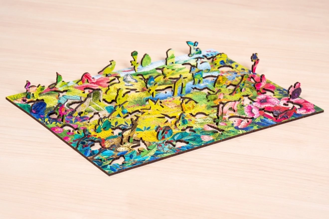 Puzzle en bois Jardin Sauvage 500 pièces
