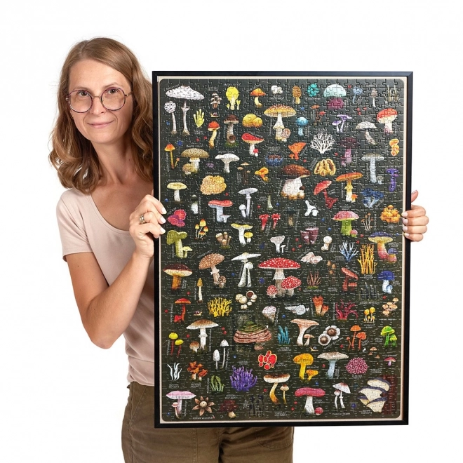 Puzzle Puzzlove Champignons 1000 pièces