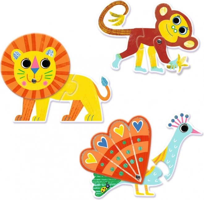 DJECO Puzzle Duo Animaux