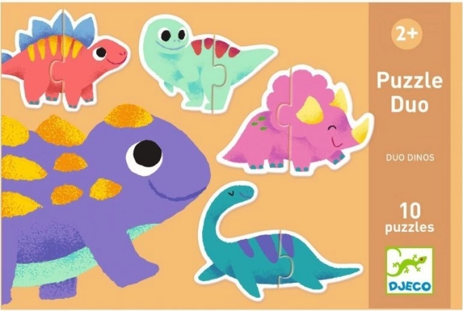 Puzzle Duo Dinosaures