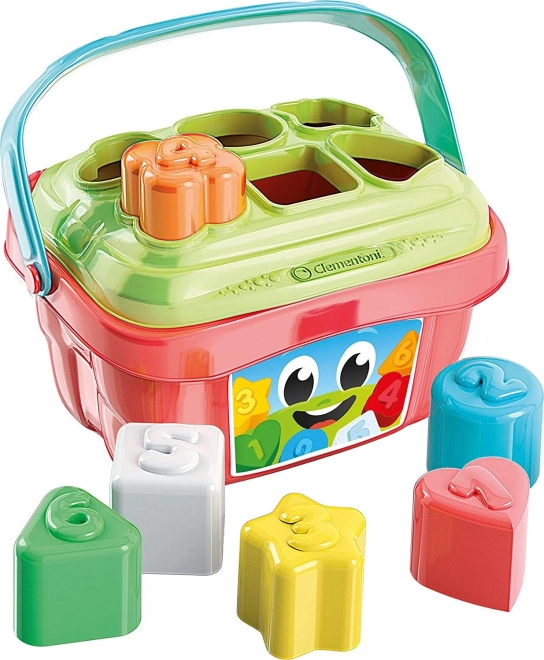 Seau pour le tri des formes CLEMENTONI BABY Jouer pour le futur
