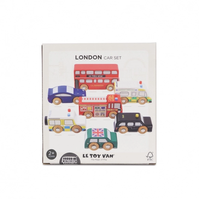 Le Toy Van Ensemble de petites voitures Londres