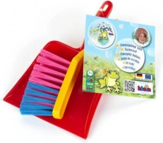 Balayette et pelle en plastique pour enfants