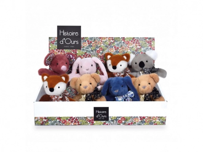 Doudou Histoire d'Ours animaux en peluche 20 cm