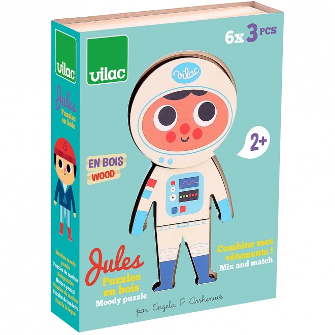 Vilac Puzzle à habiller Jules