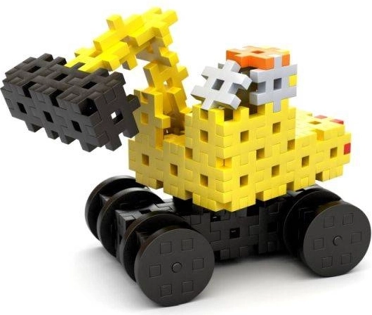 Petite pelleteuse et voitures compactes à partir d’un seul set