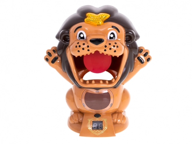 Tir sur cible de lion avec pistolet