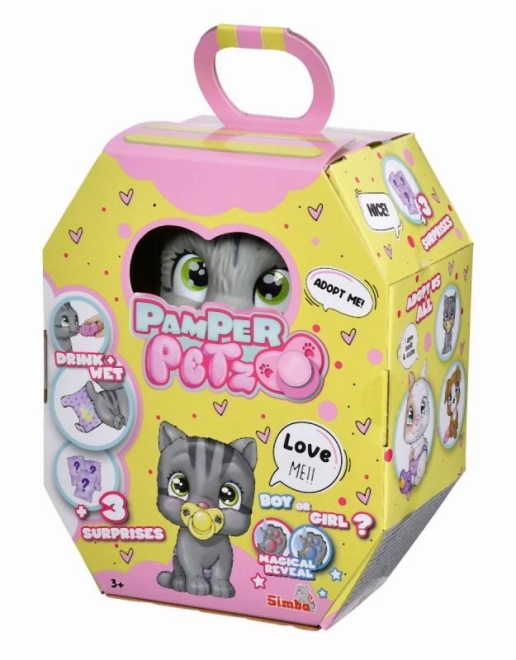 Chaton PAMPER PETZ avec couche