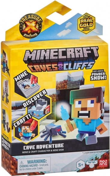 Minecraft Caves & Cliffs Exploration des grottes Treasure X