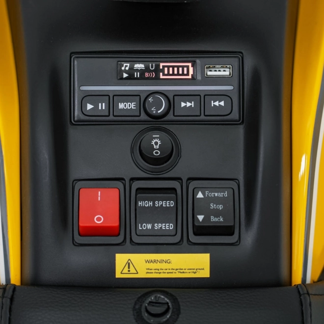 Quad Fast Wheel – Jaune