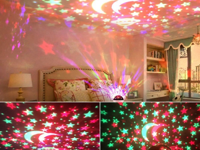 Projecteur d'étoiles et haut-parleur Bluetooth