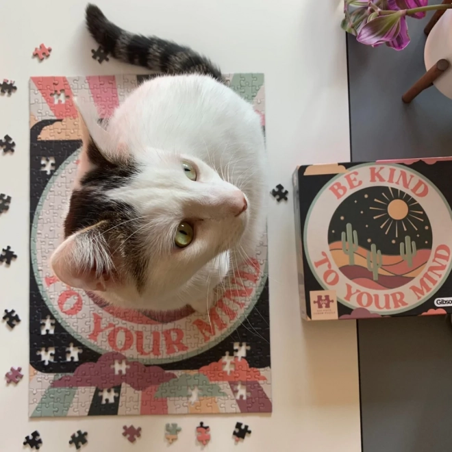 Puzzle Gibsons Soyez gentils avec votre esprit 500 pièces