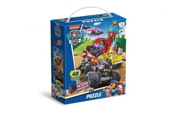 Puzzle avec motif Pat'Patrouille : Sauvetage sur roues