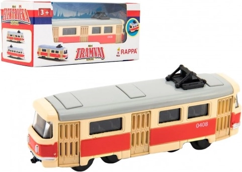 Tramway Tatra T3 modèle rétro en métal tchèque