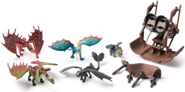 Pack multiballes figurines Dragons